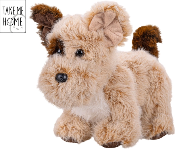 Λούτρινο σκυλάκι Take Me Home 24 cm