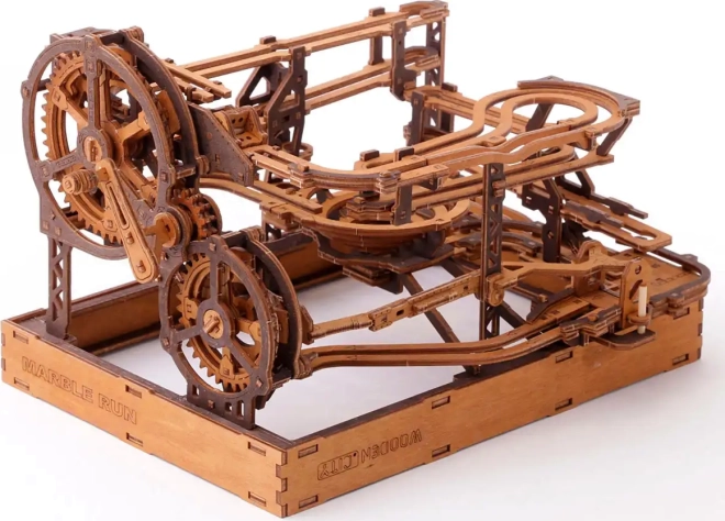 Ξύλινη πίστα με μπίλιες 3D παζλ