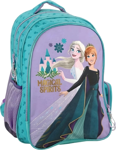 Σχολική τσάντα πλάτης Frozen Magical Spirits σε τιρκουάζ χρώμα