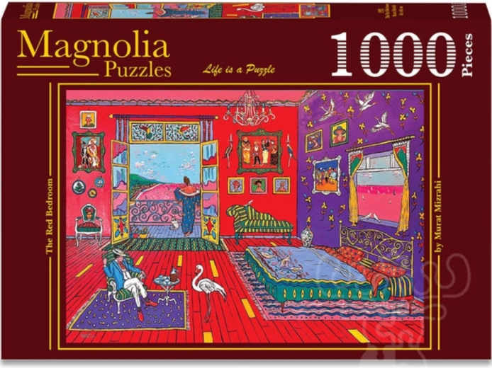 Παζλ Magnolia Κόκκινη πασχαλίτσα 1000 κομματιών