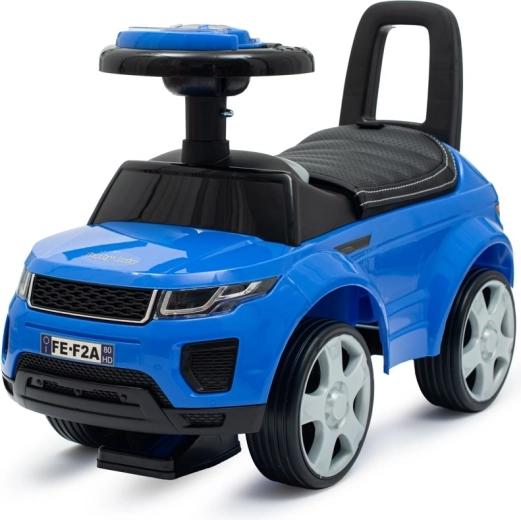 Παιδικό όχημα ισορροπίας BABY MIX Prime SUV μπλε με οικολογικό δέρμα