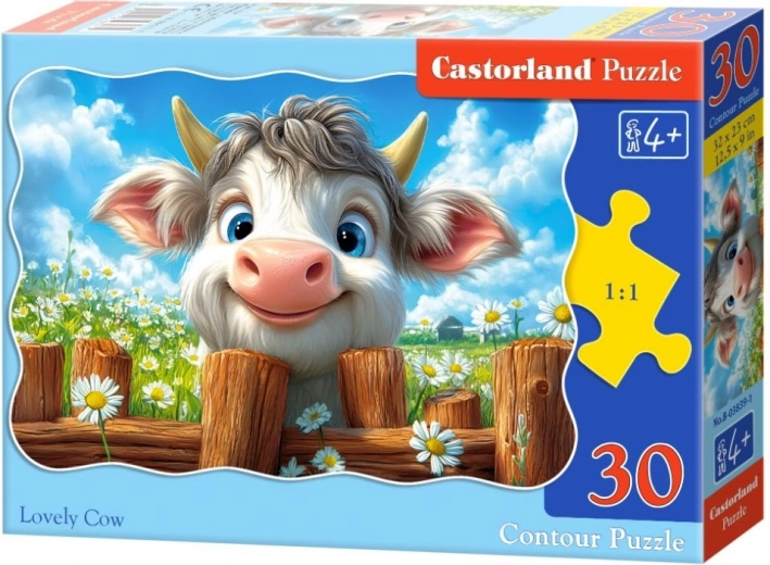 Παζλ Castorland Όμορφο μοσχαράκι 30 κομμάτια