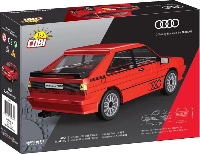 Επίσημα αδειοδοτημένο μοντέλο Audi σε κλίμακα 1:35