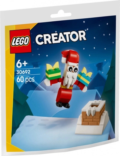 Lego Creator – Άγιος Βασίλης και χριστουγεννιάτικη καμινάδα