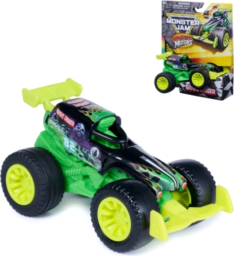 Spin Master Monster Jam φωτιζόμενο monster truck Grave Digger με μπαταρίες - 1 τεμάχιο