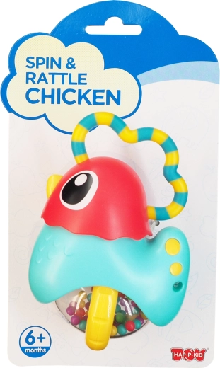 Hape κουδουνίστρα για μωρά – κοτοπουλάκι
