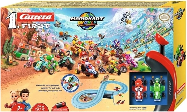 Παιδική πίστα αυτοκινήτων Carrera FIRST Mario Kart Mario εναντίον Yoshi