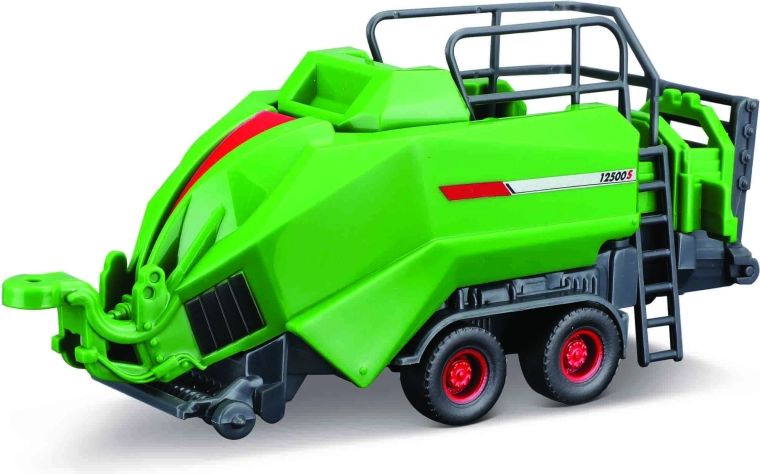 Δωροσετ αγροτικού τρακτέρ Bburago – Fendt 1050 Vario με 3 ρυμουλκούμενα (10 cm)