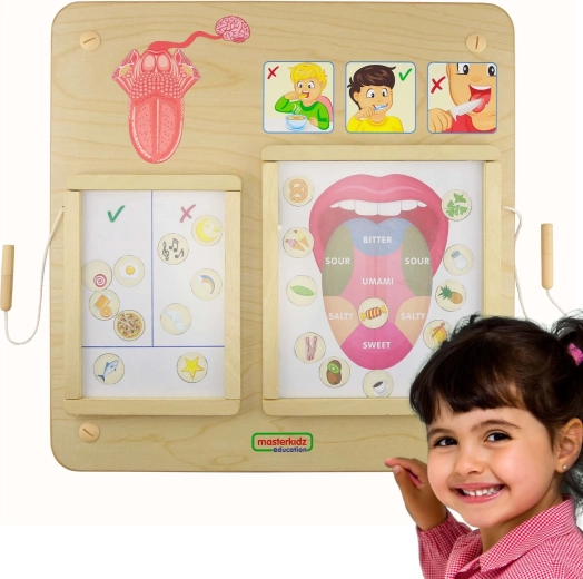 Εκπαιδευτική σανίδα Montessori Masterkidz Γεύση