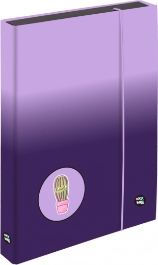 Κουτί για τετράδια A4 Jumbo OXY NEXT Ombre Purple