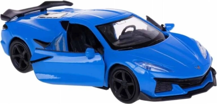 Μοντέλο αυτοκινήτου Welly Chevrolet Corvette Z06 2023 1:34 μπλε