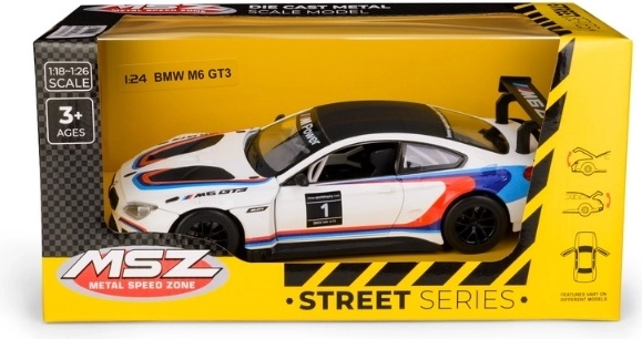 Συλλεκτικό μοντέλο BMW M6 GT3 λευκό 1:24