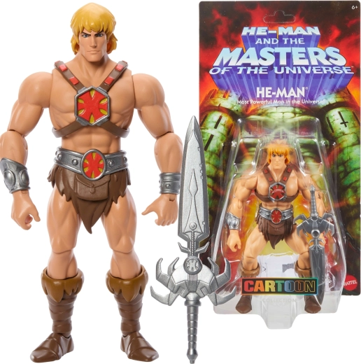Φιγούρα HE-MAN MASTERS OF THE UNIVERSE 14 cm με Σπαθί της Δύναμης