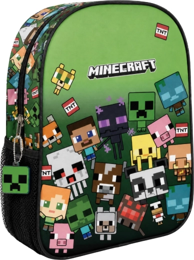 Παιδικό σακίδιο πλάτης Minecraft πράσινο 30 εκ.