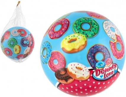 Μπάλα παιχνιδιού με σχέδιο ντόνατ και cupcakes 14 cm