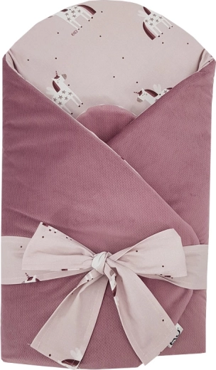Φάσκιωμα EKO με βελούδο και ένθετο καρύδας unicorn 75 × 75 cm
