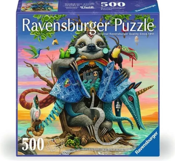 Ravensburger τετράγωνο παζλ Afterglow 500 κομμάτια