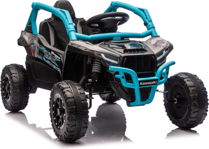 Ηλεκτρικό παιδικό αυτοκινητάκι KAWASAKI JS330 24V, μαύρο‑μπλε