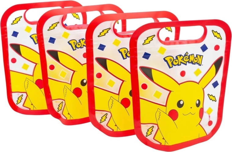 Σετ επανασφραγιζόμενων σακουλιών POKÉMON 4 τεμ.