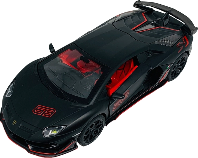 Μεταλλικό μοντέλο Lamborghini Aventador SVJ σε κλίμακα 1:32