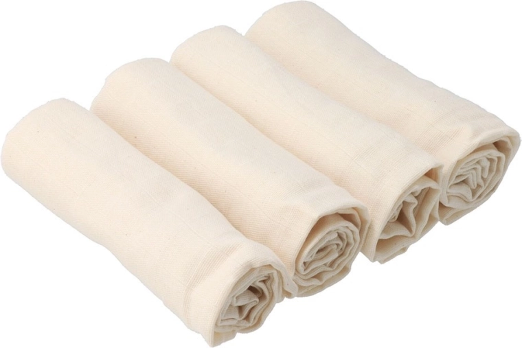Υφασμάτινες πάνες από οργανικό βαμβάκι New Baby Softy 70 × 70 cm, 4 τεμ.
