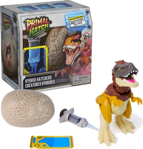 Jurassic World Primal Hatch Hybrid Hatchers – εκκολαπτόμενος υβριδικός δεινόσαυρος