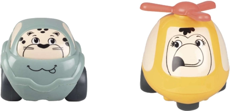 Περιλαμβάνει αυτοκινητάκι και ελικόπτερο