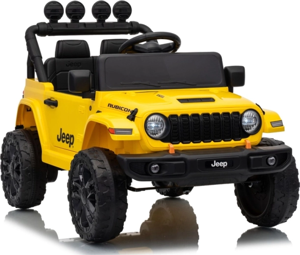 Ηλεκτρικό αυτοκινητάκι Jeep Rubicon 24 V κίτρινο