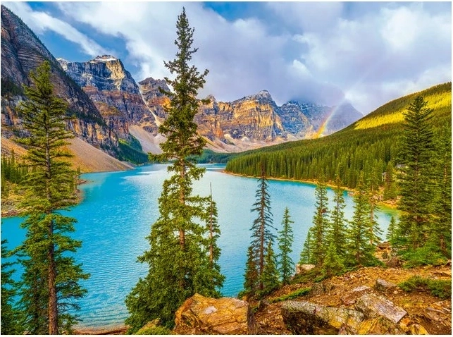 Παζλ CASTORLAND Moraine Lake, Καναδάς – 2000 κομμάτια