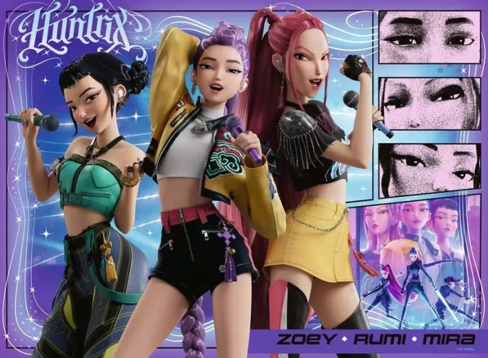 Παζλ Ravensburger K-pop: Κυνηγοί Δαιμόνων XXL 100 κομμάτια