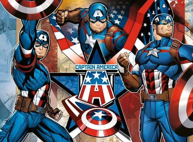 Παζλ Ravensburger Marvel: Captain America XXL 100 κομμάτια