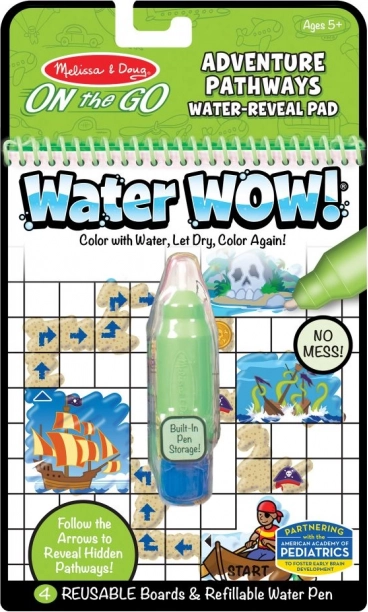 Υδροχρωματισμός WaterWow – βρες τη διαδρομή, περιπέτεια