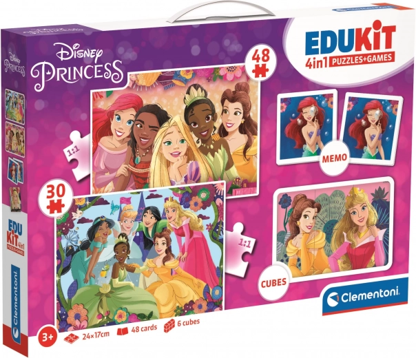 Σετ παιχνιδιών Disney Πριγκίπισσες 4 σε 1