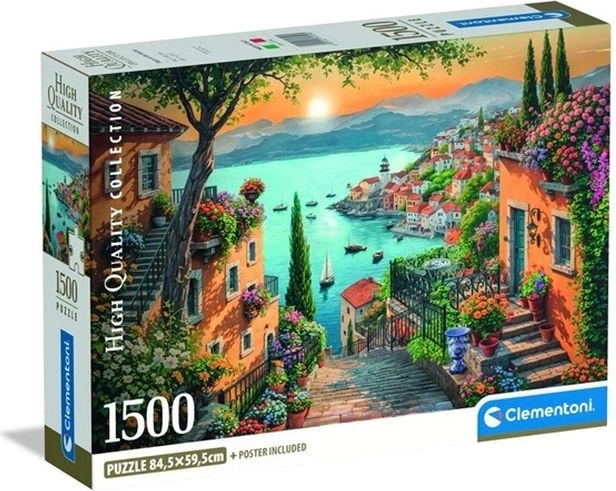 Παζλ Clementoni Compact Steps to the Harbor 1500 κομμάτια