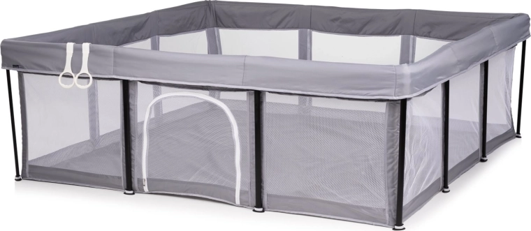 Παιδικό πάρκο Easy – γκρι 180 x 180 x 60 cm