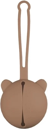OH,POPPY! Θήκη από σιλικόνη για πιπίλες Biscuit Brown