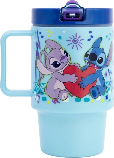 Πλαστική κούπα με στόμιο 530 ml STITCH