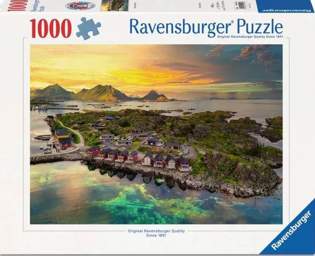 Παζλ Ravensburger Λοφότεν, Νορβηγία 1000 κομμάτια