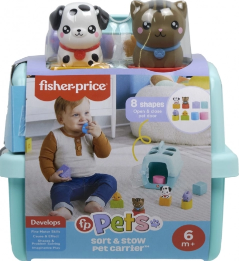 Ταξινομητής-μεταφορέας FP Pets από Fisher‑Price – κουτί ταξινόμησης με ζωάκια