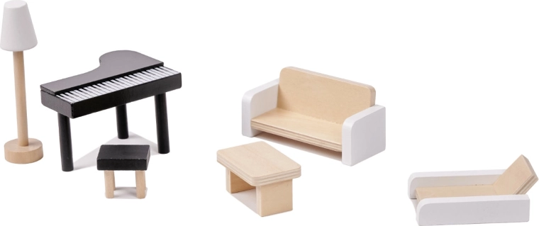 Πλούσιος εξοπλισμός με έπιπλα και αξεσουάρ