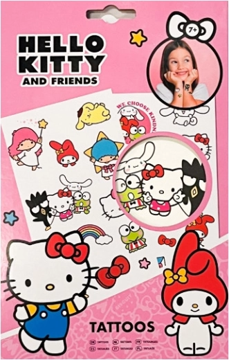 Προσωρινό τατουάζ Hello Kitty