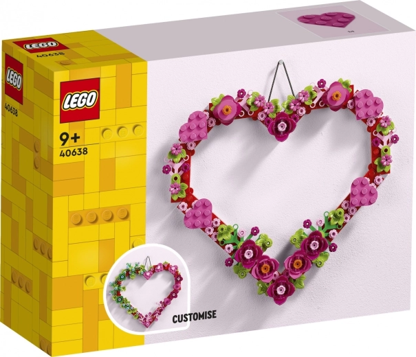 LEGO διακοσμητικό σε σχήμα καρδιάς