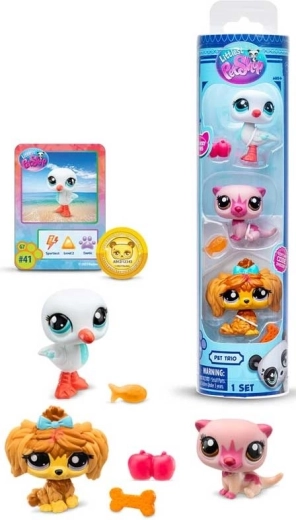Συλλεκτικές φιγούρες Littlest Pet Shop Pet Trio