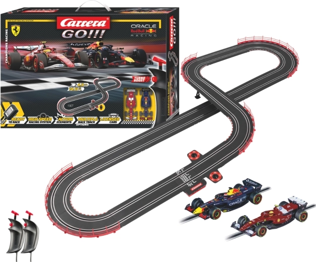 Carrera GO!!! αγωνιστική πίστα Champion's Racing 4,3 m