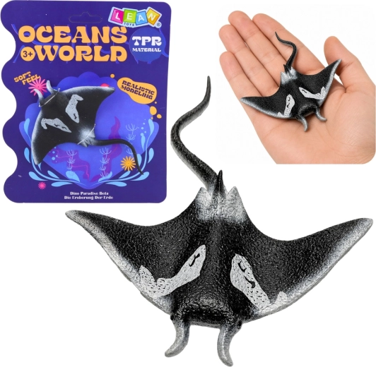 Λαστιχένια φιγούρα θαλάσσιας μάντας (σαλάχι) 13 cm