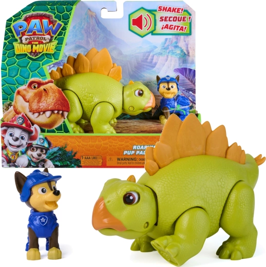 Spin Master PAW Patrol δεινόσαυροι: Chase με διαδραστικό στεγόσαυρο (10 cm)