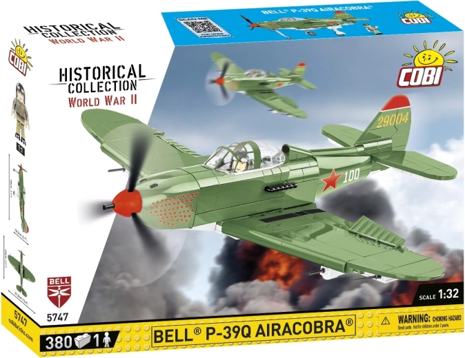 COBI Bell P-39Q Airacobra κατασκευαστικό σετ 1:32 (380 τεμάχια)