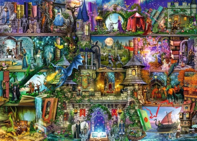 Ravensburger παζλ Μύθοι και Θρύλοι 1000 κομμάτια