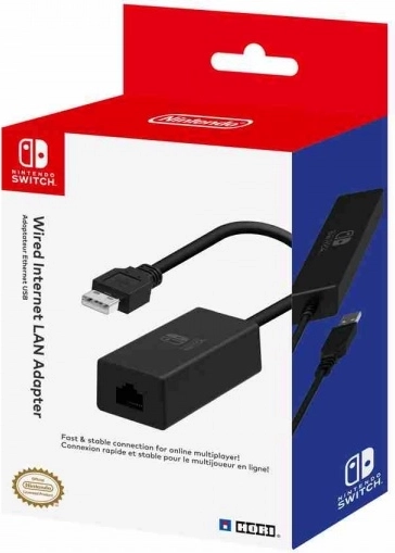 Ενσύρματος προσαρμογέας LAN για Nintendo Switch