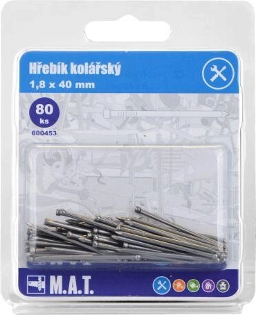 Ταπετσαρικά καρφάκια 40 × 1,8 mm – 80 τεμ.
